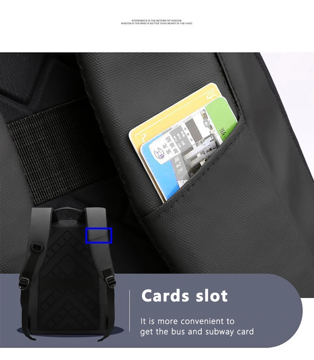 Generic Thin Lap Backpack Men Bag 15.6 Inch Office Work Women Backpacks