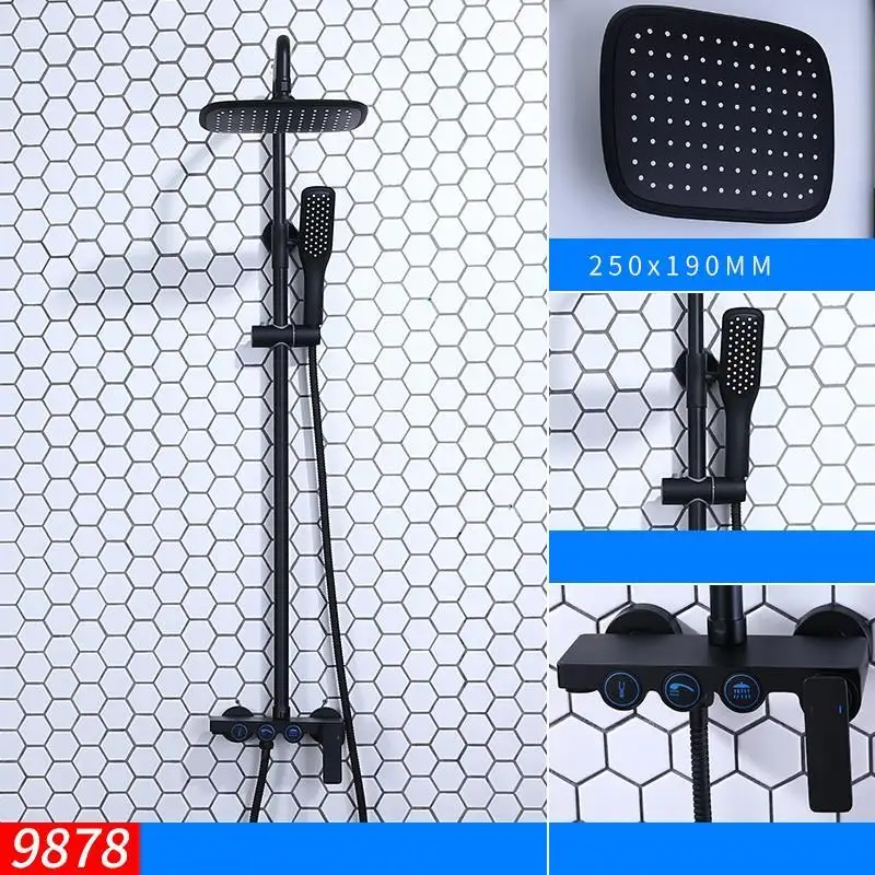 Number 18 Douchette Duschsystem сделать Prysznic Панель Banheiro Duschset Salle De Bain Ducha Chuveiro Ducha душ Chuveiro Eletrico Ванная комната душа - Цвет: Number 18