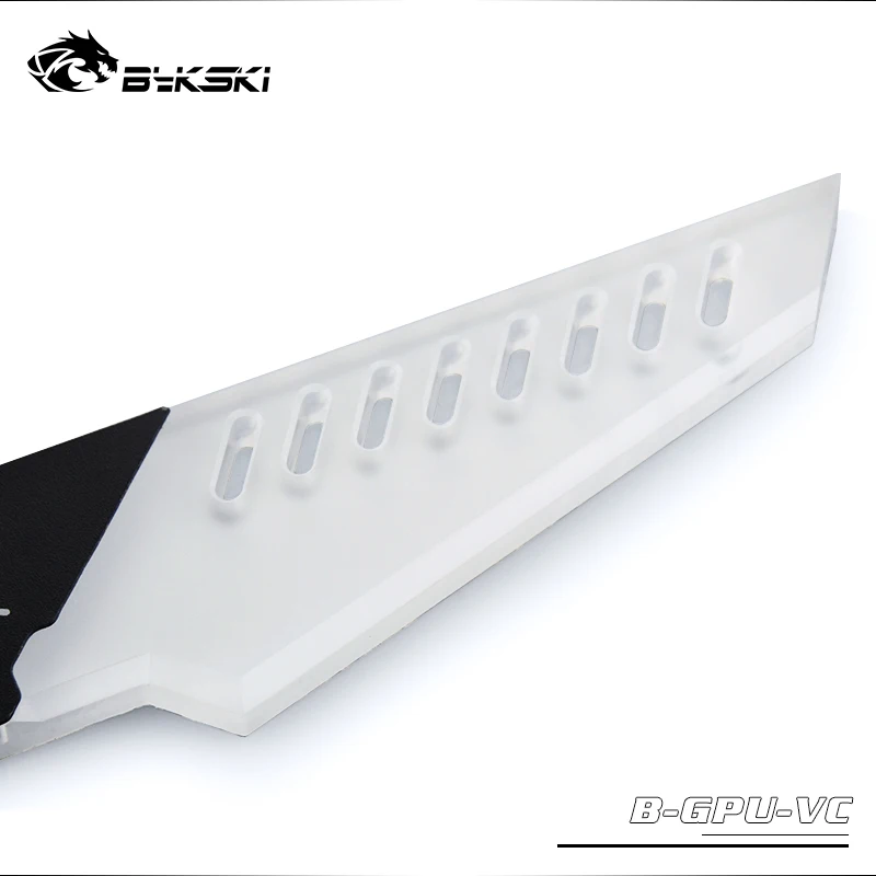 Bykski Size 237*49*7mm / Acrylic Bracket Computer GPU Brace with RGB / A-RGB SYNC Light / Support Fix Video Card in the Case