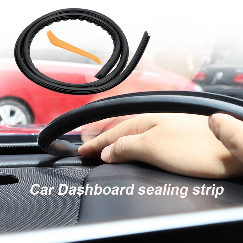 Фото Car Windshield Sealant Dashboard Soundproof Rubber Seal Strip For Chevrolet Cruze Orlando EPICA Malibu Volt Camaro Lacetti | Автомобили и