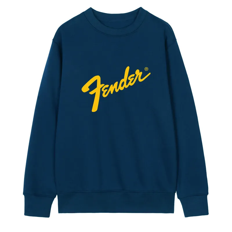 Fender Толстовка Повседневная Мужская/Женская толстовки теплые с длинным рукавом унисекс Fender гитара кофты