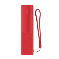 Premium Silicone Protective Cover for Smart TV Remote Control (Red)