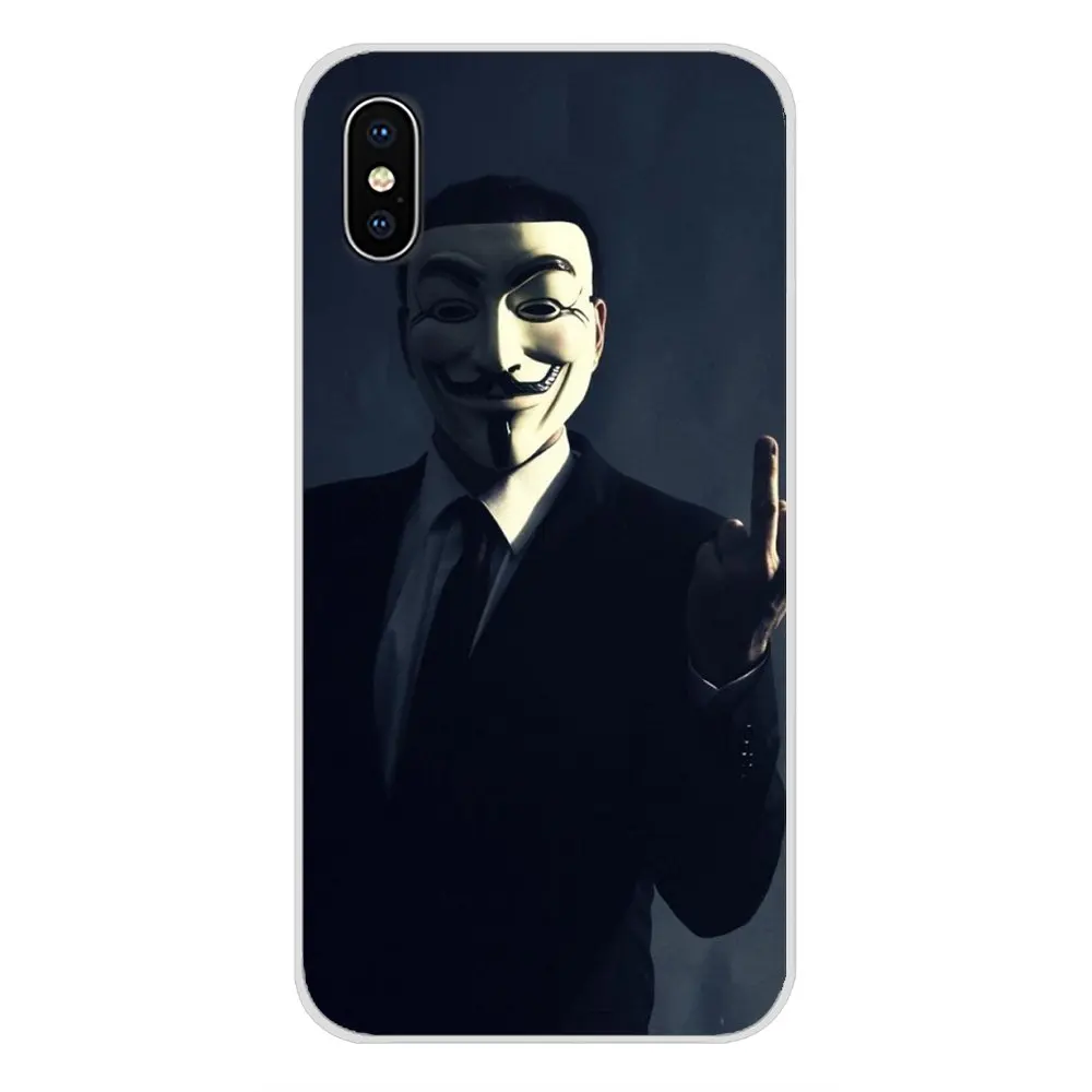 V для Vendetta Маска Huawei Mate Honor 4C 5C 5X 6X 7 7A 7C 8 9 10 8C 8X 20 Lite Pro аксессуары Чехлы