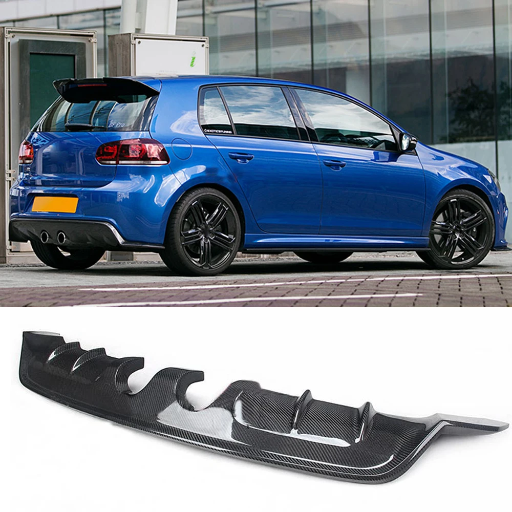 Автомобильный спойлер из углеродного волокна/FRP для Volkswagen VW Golf 6 VI MK6 R20 бампер