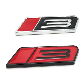 

Metal New Style Number 3 Car Logo Emblem Badge 3D