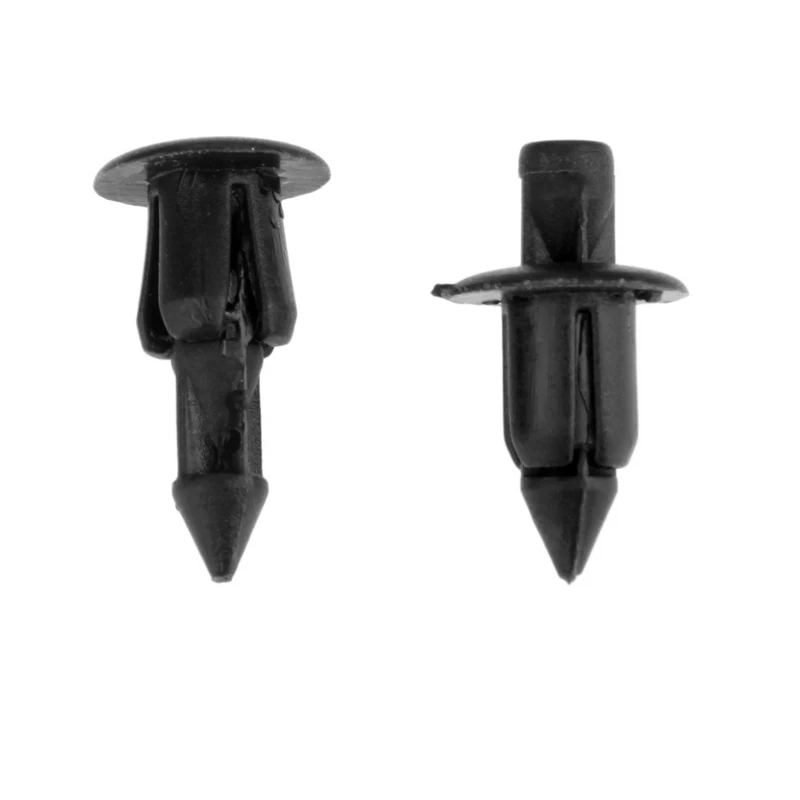 

100Pcs Black Rivet Fairing Body Trim Panel Fastener Screw Clips For Honda ATV Motorcycle Accessories Parts Rivet Fairing Kit