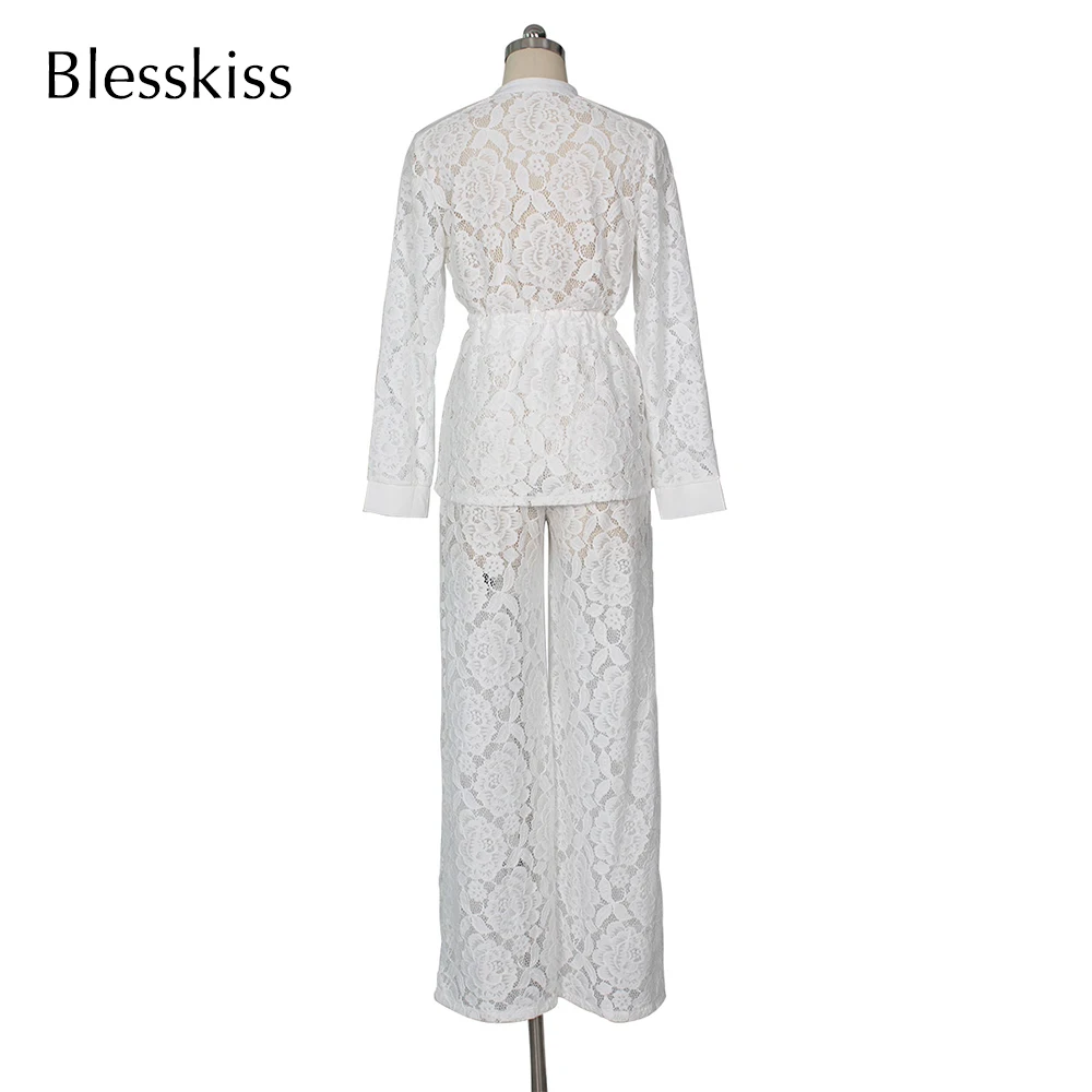 Blesskiss, 2 предмета, пляжная одежда, платье для женщин, летнее, кружевное, вязанное крючком, с длинным рукавом, пляжная одежда, купальник, бикини, накидка