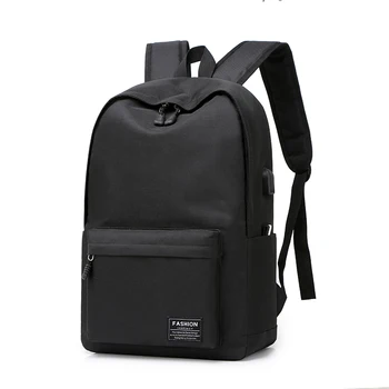 

New 2019 Casual Men Women Backpacks Teenage School Bags Waterproof USB Charging Leptop Backpacks Travel Business Mochila