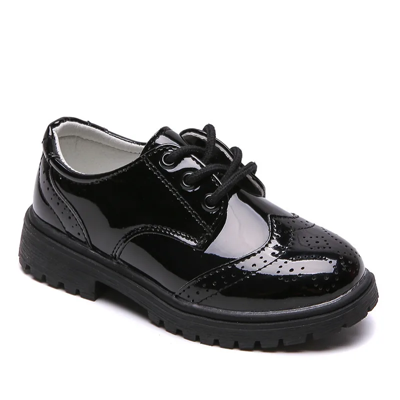 boy sandals fashion New Kids Leather Shoes for Boys Formal Oxford Shoes Fashion Lace Uo Children Casual Leather Shoes Girls Moccasins Wedding Shoes children's sandals near me Children's Shoes