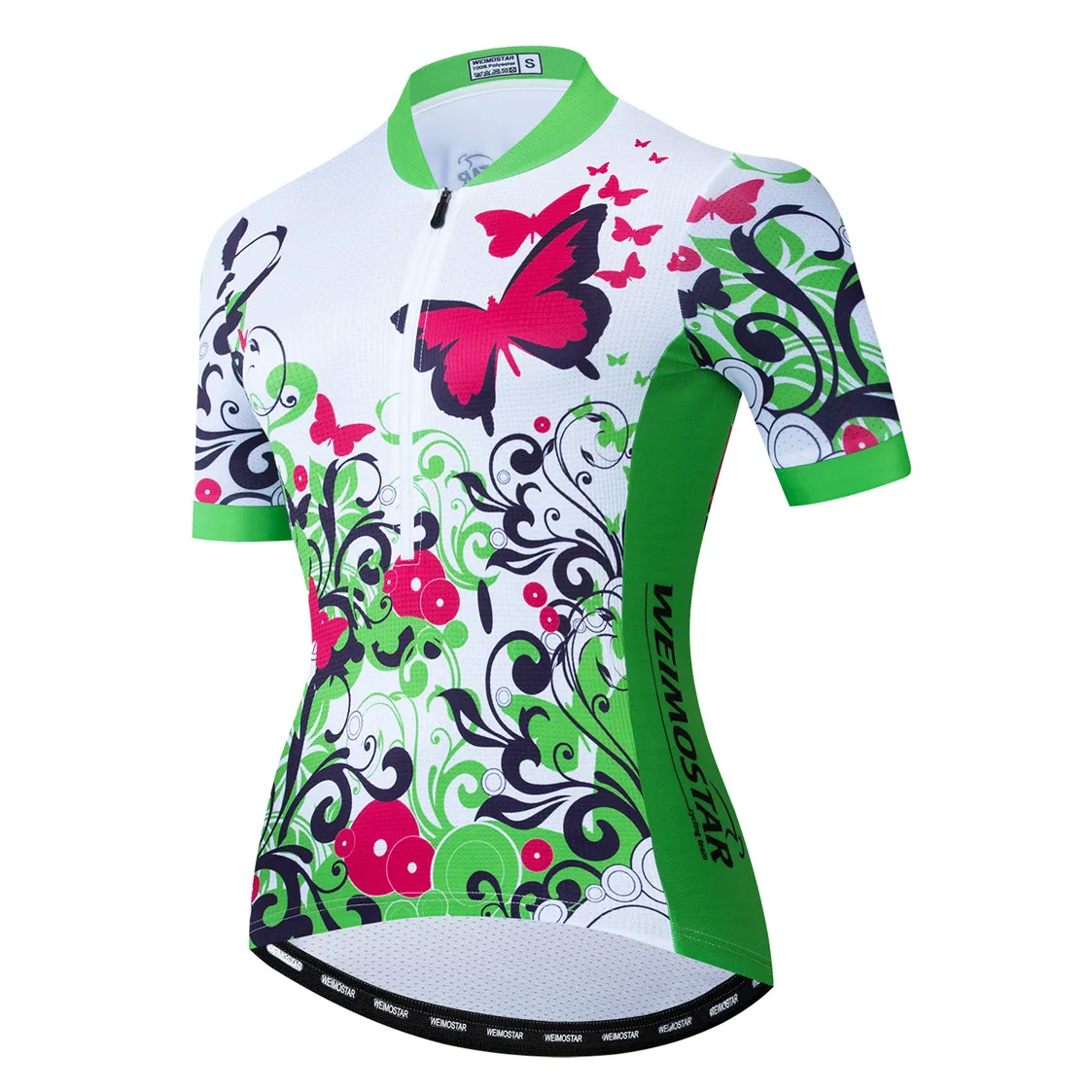 Cycling Jersey women Bike Jerseys road MTB bicycle shirt Half Zipper Ropa Ciclismo maillot Girl Racing top summer green red