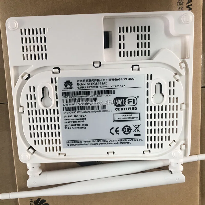 10PCS NEW huawei EG8141A5 gpon onu ONT 5dBi FTTH