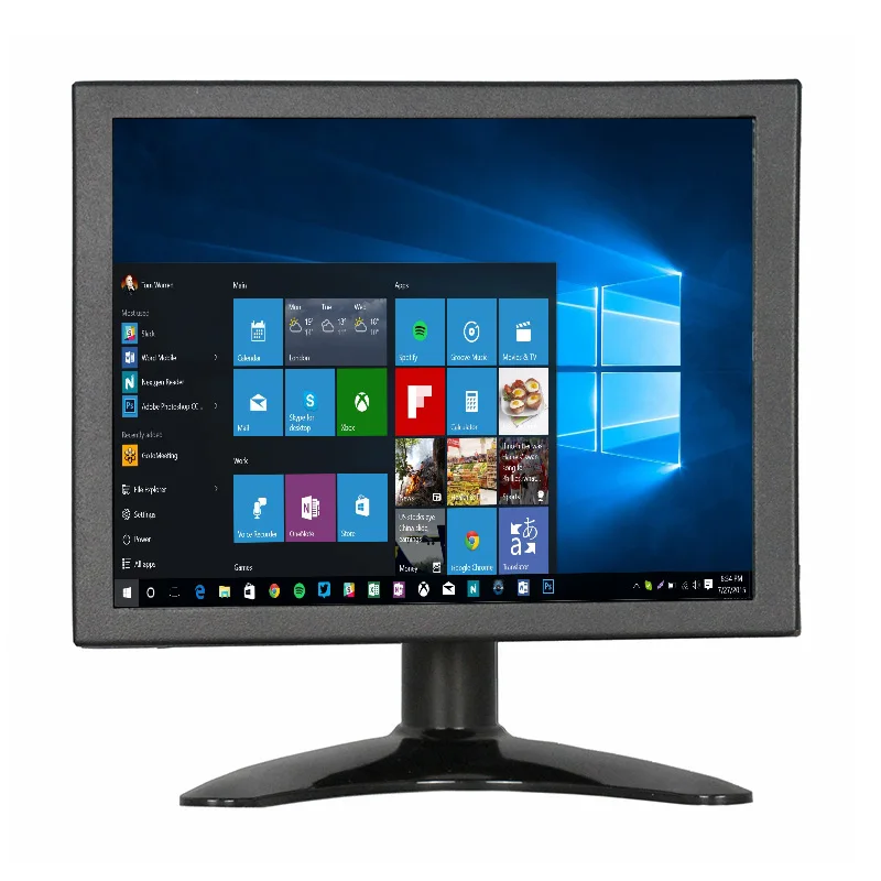 8 ġ 1024x768 ݼ  ũž ǻ AV BNC VGA HDMI USB Է,  TFT LCD 