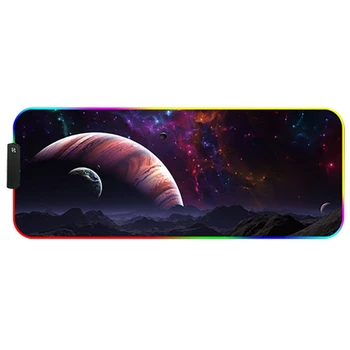 

Gaming Mouse Pad Computer Mousepad Large Mouse Pad Gamer RGB World Map Big Mouse Carpet Desk Mat