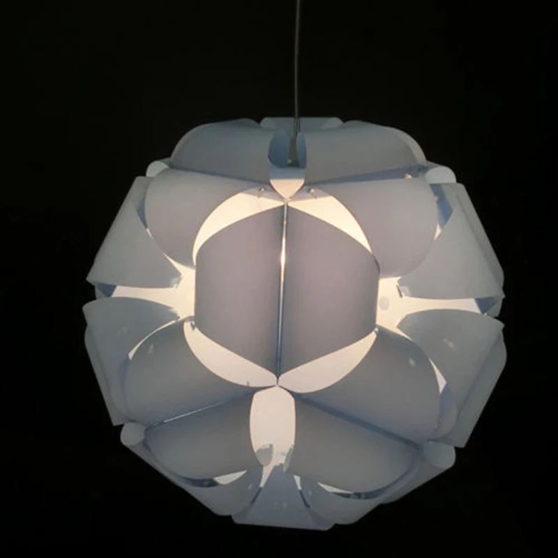 35 см DIY цветок шар современный абажур круговой ремесло лампа дом крышка домашний