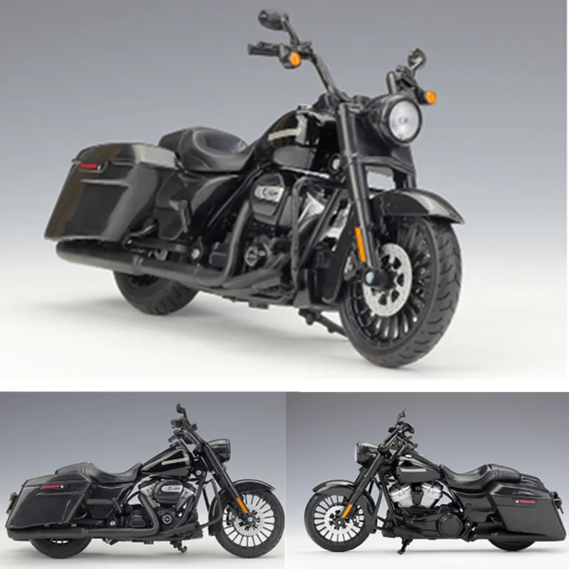Коллекция 1:12 Масштаб 20,5 см Road King специальное издание модель мотоцикла Литой Сплав дисплей для мотоцикла для детей и взрослых