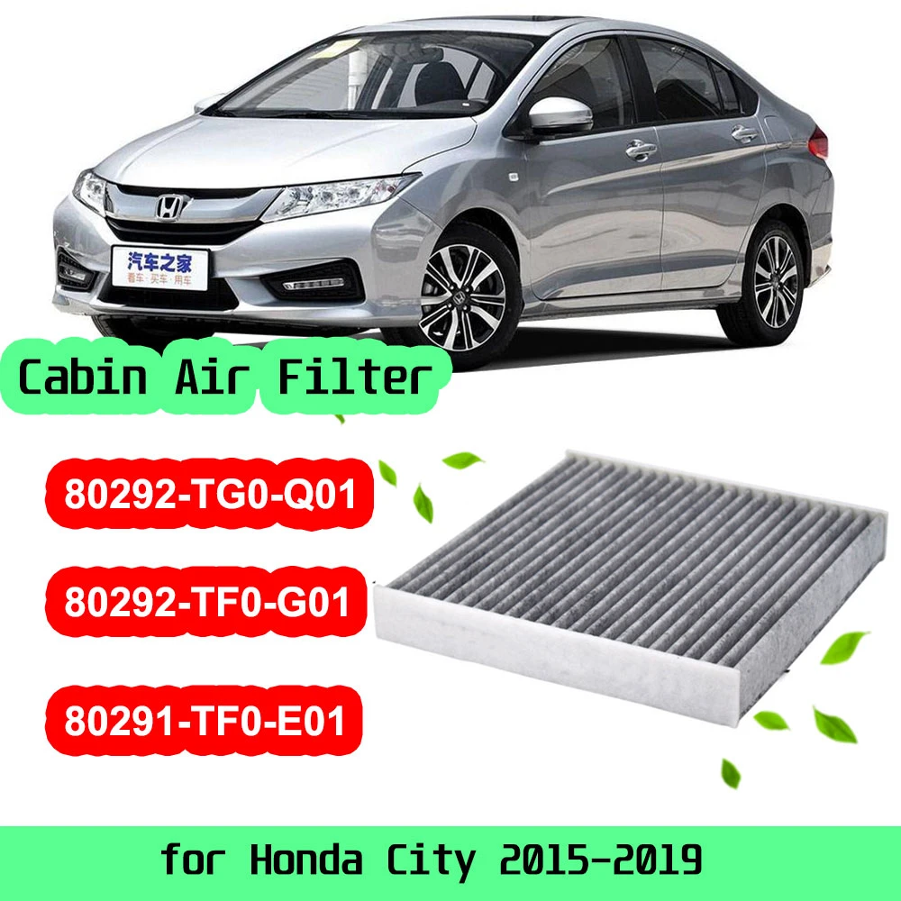 Car Accessories Carbon Cabin Air Conditioning Filter for Honda