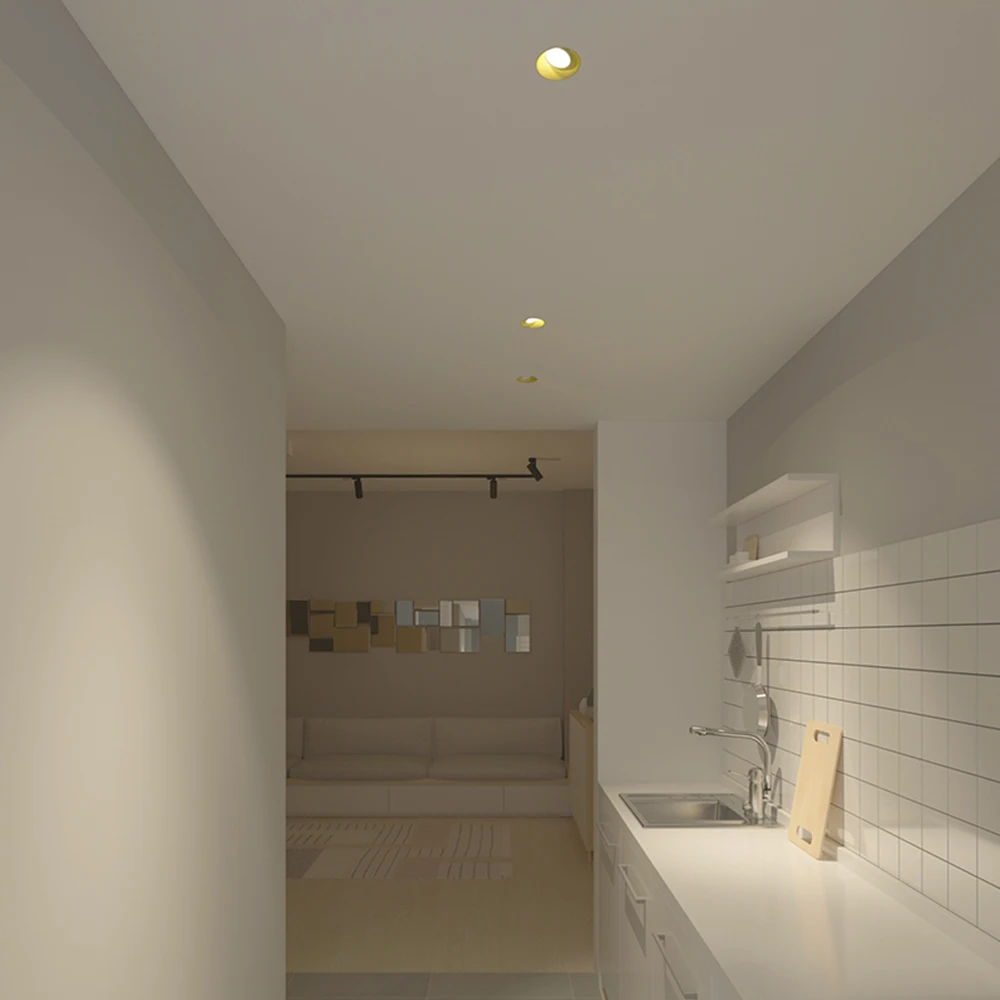 Mr. XRZ без оправы Утопленный Круглый Светодиодный точечный светильник 8 Вт 10 220 В