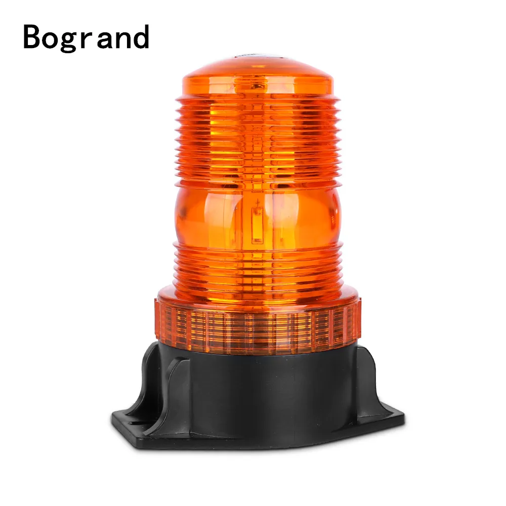 1Pcs 30LED 5730 Car LED Flashing Amber Beacon Flexible Warning Light 12V-36V  For Tractor SUV Boat