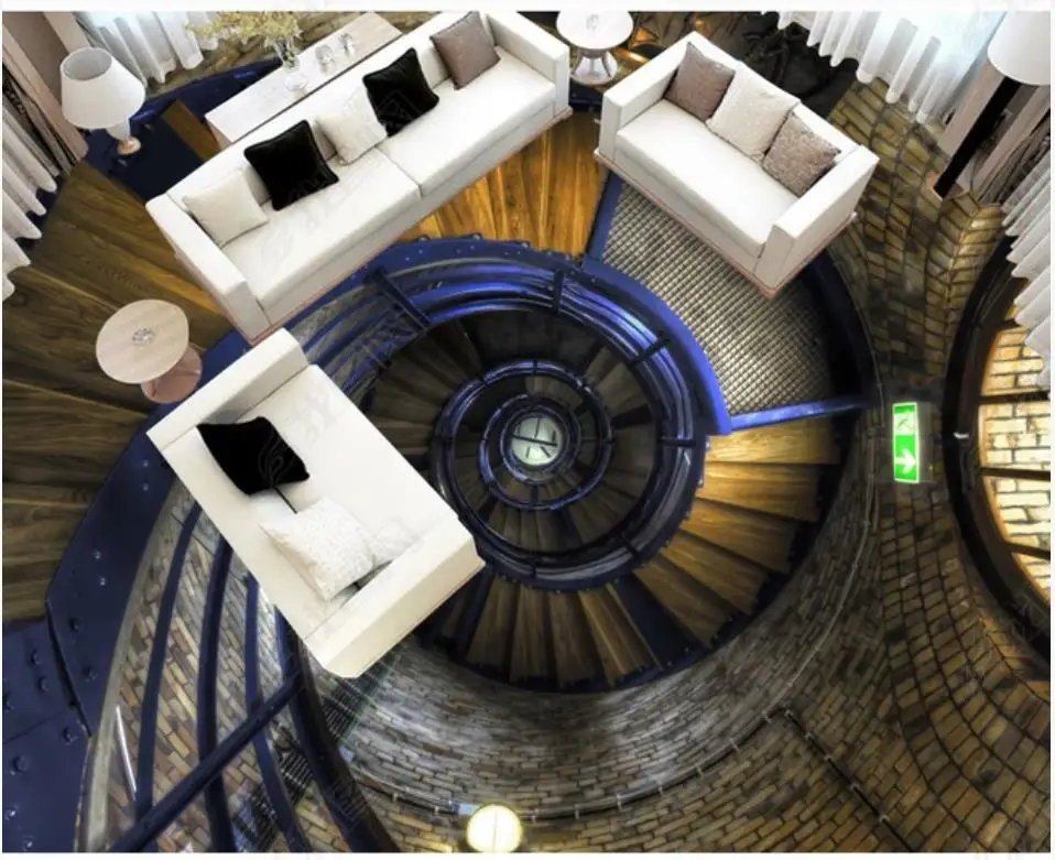 Самоклеящиеся 3D-обои для пола на заказ Настенная Наклейка в форме амортизирующей