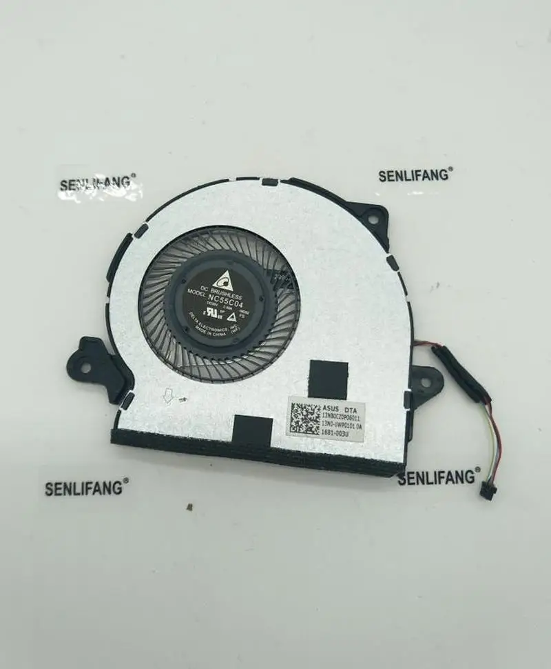 DELTA NC55C04-16K09 DC05V 0.50A ноутбук/ноутбук процессор Охлаждающий вентилятор для ASUS Delta Electronics