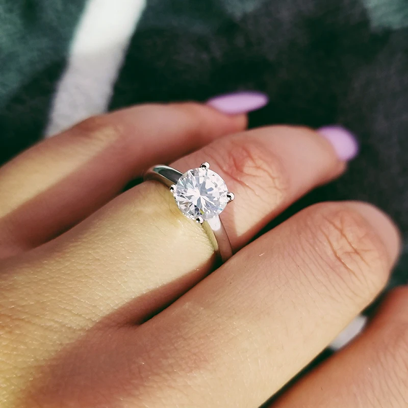 Женское Обручальное кольцо из серебра 925 пробы R4324C|925 sterling silver ring|sterling ringsrings for women |