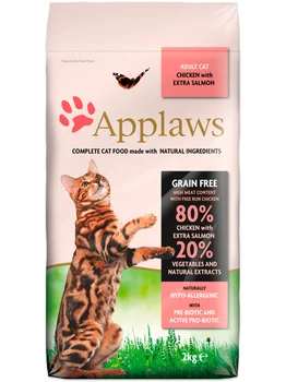 

APPLAWS APPLAWS ADULT CAT CHICKEN & SALMON GRAINFREE bezzernovoy for adult cats with chicken and salmon