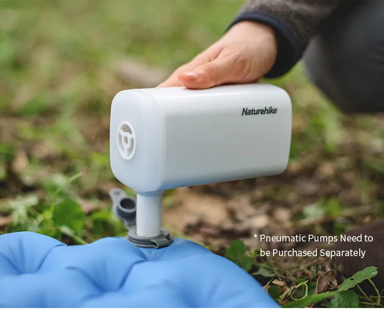 Naturehike нейлоновый ТПУ спальный коврик портативный легкий двойной воздушные клапаны не боятся протечек надувной матрас коврик для кемпинга