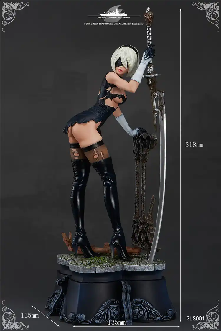 nier automata 2b statue