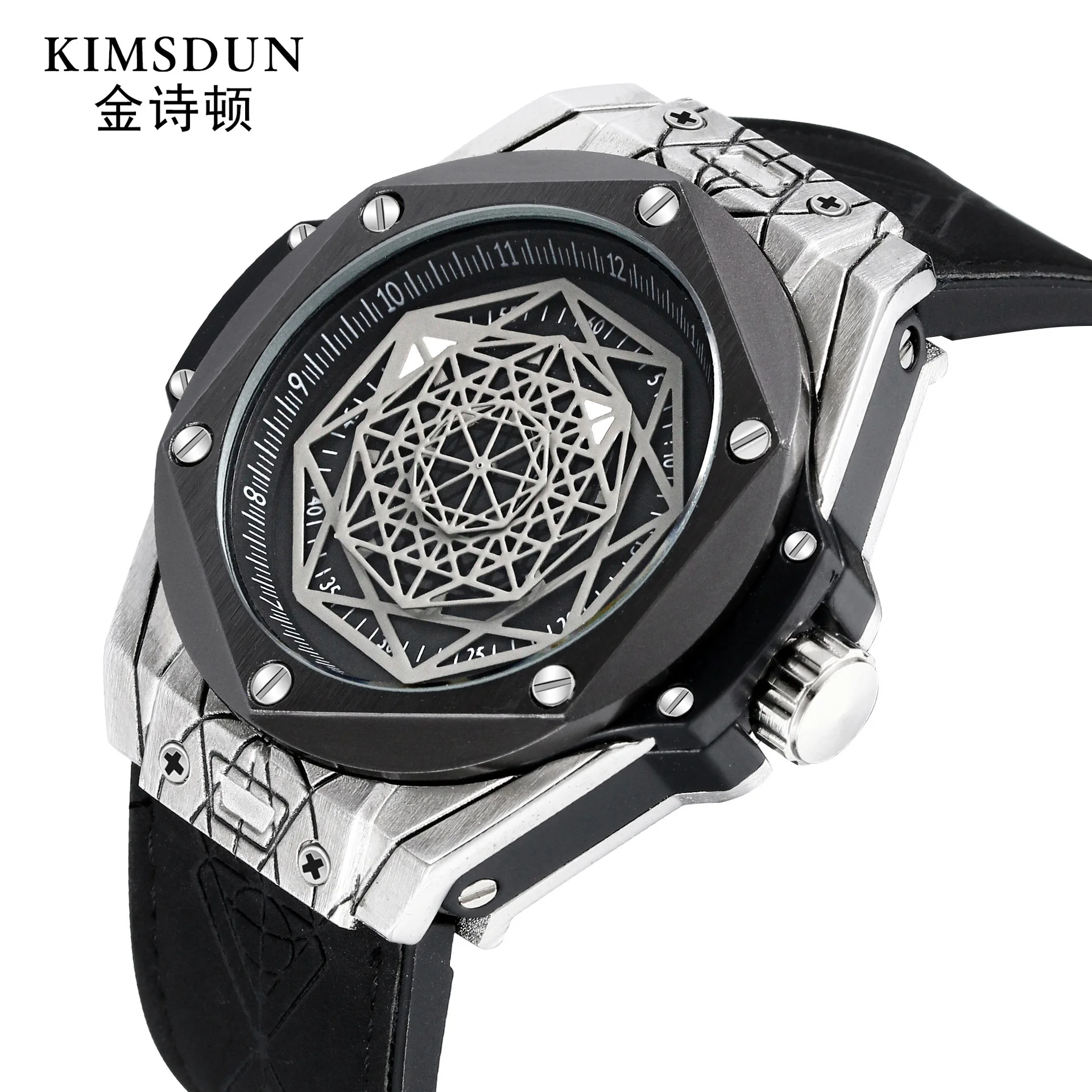 

2019 New Style MEN'S Watch Gold Liston Products MEN'S Watch Fashion Silica Gel Waterproof Watch Men's Quartz Watch Hot Selling