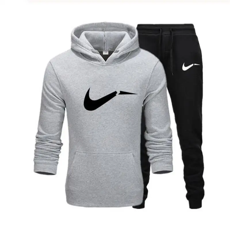 

Fashion Brand Men's Hoodies 2019 Spring Autumn Male Casual Hoodies Sweatshirts Men's Hoodies Sweatshirt Tops+Sweatpants