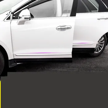 

4PCS ABS Stainless Steel Doors Basment Decorated Protective Styling Mouldings For Cadillac XT5 2018-19 ACA201