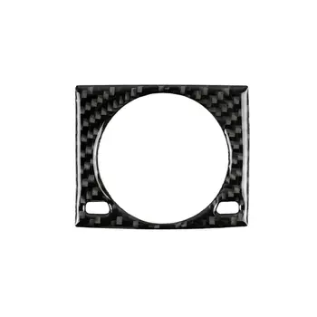 

Accessories Clock Cover Car Interior Carbon Fiber Center Console Trim For LEXUS IS250 IS300 IS350 2014-2018