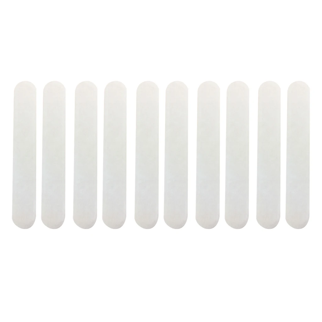 10Pcs White Reducer Hats Sweat Band Hat Sizer Reducing Tape Cap for Men and Women