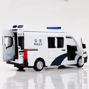 

Ambulance 120 Police Car 110 Alloy Model Simulation Car Model Back Force Car Open The Door Car Toys Boys Toys