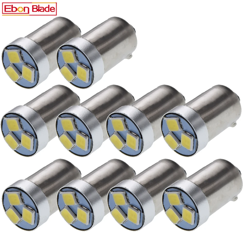 

10Pcs T11 233 T4W BA9S BAX9S H6W BAY9S H21W LED Car Interior Dome Map Lamp Auto Backup Reverse Light License Plate Bulb 6V 12V