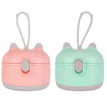 

Portable Baby Milk Powder Container Melkpoeder Container Baby Food Storage Box Double Layer Infants Feeding Box for Newborn