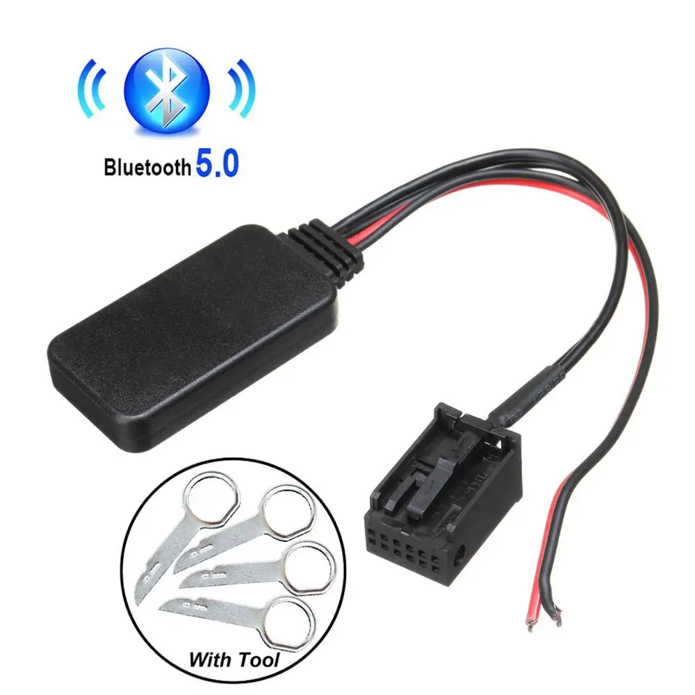 Автомобильный Bluetooth Aux адаптер кабель радио медиа интерфейс подходит для 12PIN FORD Focus Mk2 MK3 для Fiesta