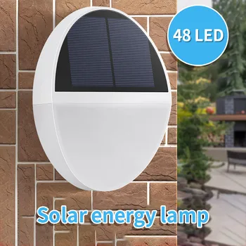 

48LED Light Solar Power PIR Motion Sensor Wall Light Garden Lawn Lamp Outdoor LED Light Path Landscape Waterproof Spot Bulbs