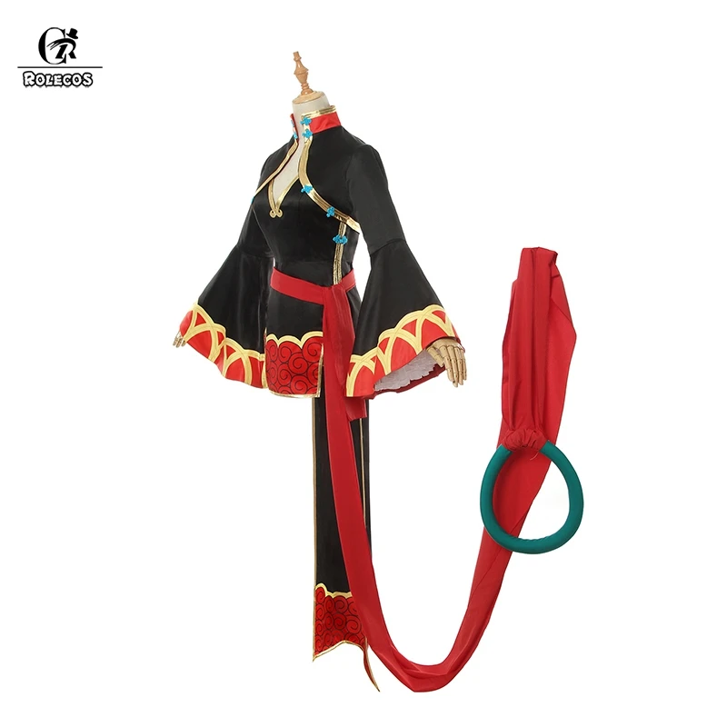 ROLECOS, игра Fate FGO Shuten douji, косплей костюм, большой заказ, женский костюм чонсам, зомби, Хэллоуин, сексуальное платье, полный комплект