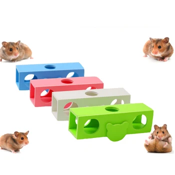 

2020 Fashion Funny Pet Luxury Hamster Toy Balance Tilting Cylinder Seesaw Toy House Exercise Pet Rat Hamster Mouse Play Toys