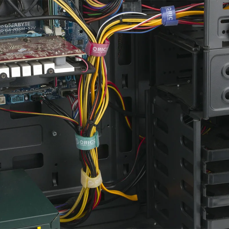 Orico CBT-1s компьютер сопутствующие продукты пять-цветной кабель стяжки организации хранения липучий кабель помощник Управления Univer