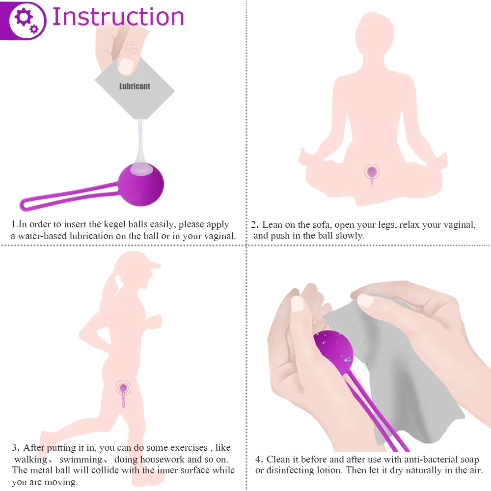 Magnetic Silicone Vagina Ball Anal Sex Toys For Women Petanque Vagina Tighten Shrinking Ball Massage Boule Adult Sex Products vibrator(58)