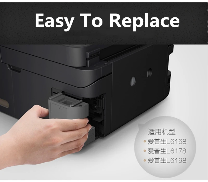 C13T04D100 T04D100 EcoTank чернил коробка для Epson ET 2700 2750 4750 3700 3750 XP 5100 L6160 L6171 L6170 L6190|Детали