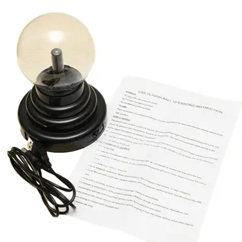 

Touch sensor magic ion ball 3 inch USB and battery dual-use Static anion lamp Soda lime glass Plastic Polishing Decoration