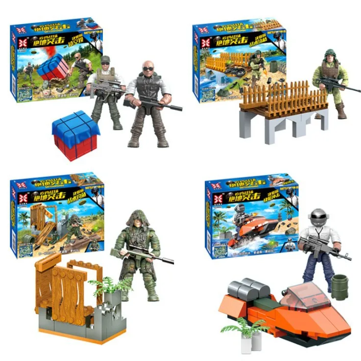 

Extraordinary Building Blocks FF9900 Made in China Third-Party Military Building Blocks Minifigures Jedi Assault Chicken Battlef