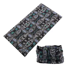 多機能フェイスシールドサイクリング自転車ヘッドバンドヘッド狩猟バンダナ buffe 幾何戦術バイクマスク迷彩(China)