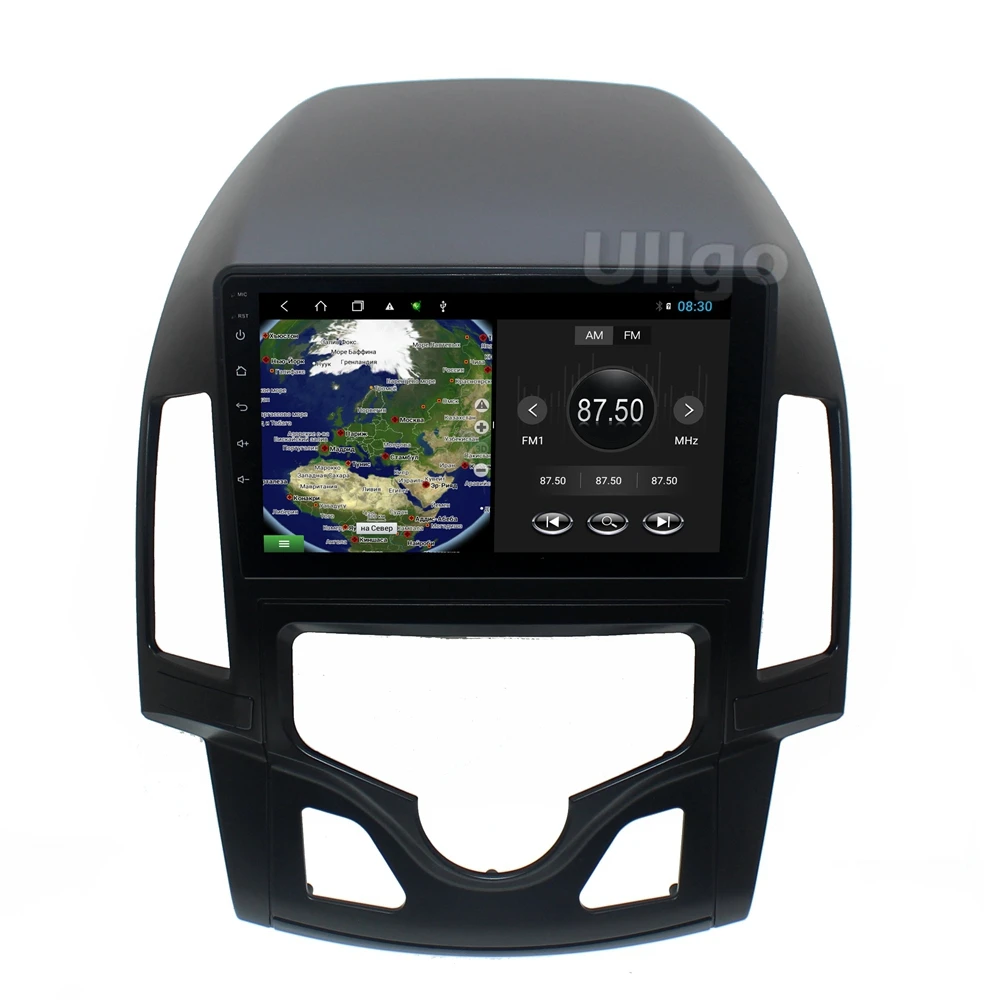 " Восьмиядерный Android 9,0 автомобильный DVD gps для hyundai i30 2007-2011 Авторадио gps Мультимедиа Навигация стерео