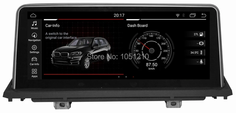 Ouchuangbo радио мультимедиа плеер для X5 E70 F15 F85 X6 E71 F16 F86 с Android 9,0 gps 10,25 дюймов 8 core 4 Гб+ 64 ГБ