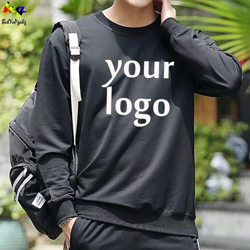 Sudadera Logo de diseño personalizado para hombre y mujer, jersey de manga larga con capucha y forro polar, uniforme de equipo de publicidad, Top|Sudaderas con capucha y sudaderas| -