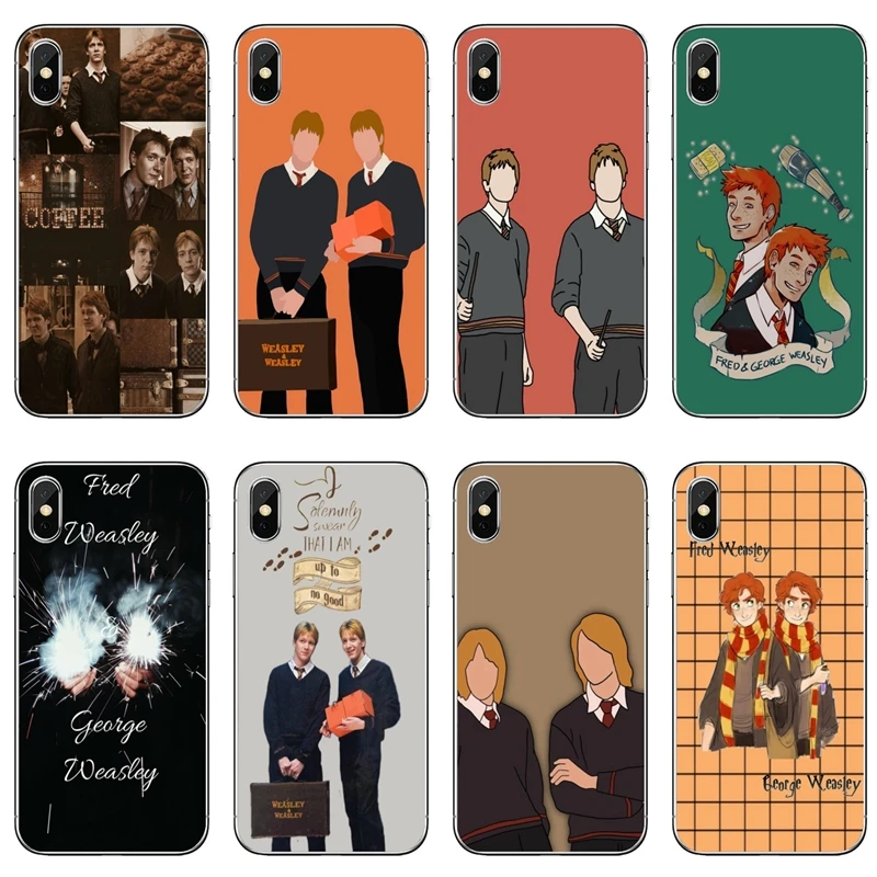 Fred and George Weasley twins Phone Case For Samsung Galaxy M30 J8 J7 J5 Pro J6 J4 Prime A6 A8 A9 Plus J3 2018 2017 | Мобильные